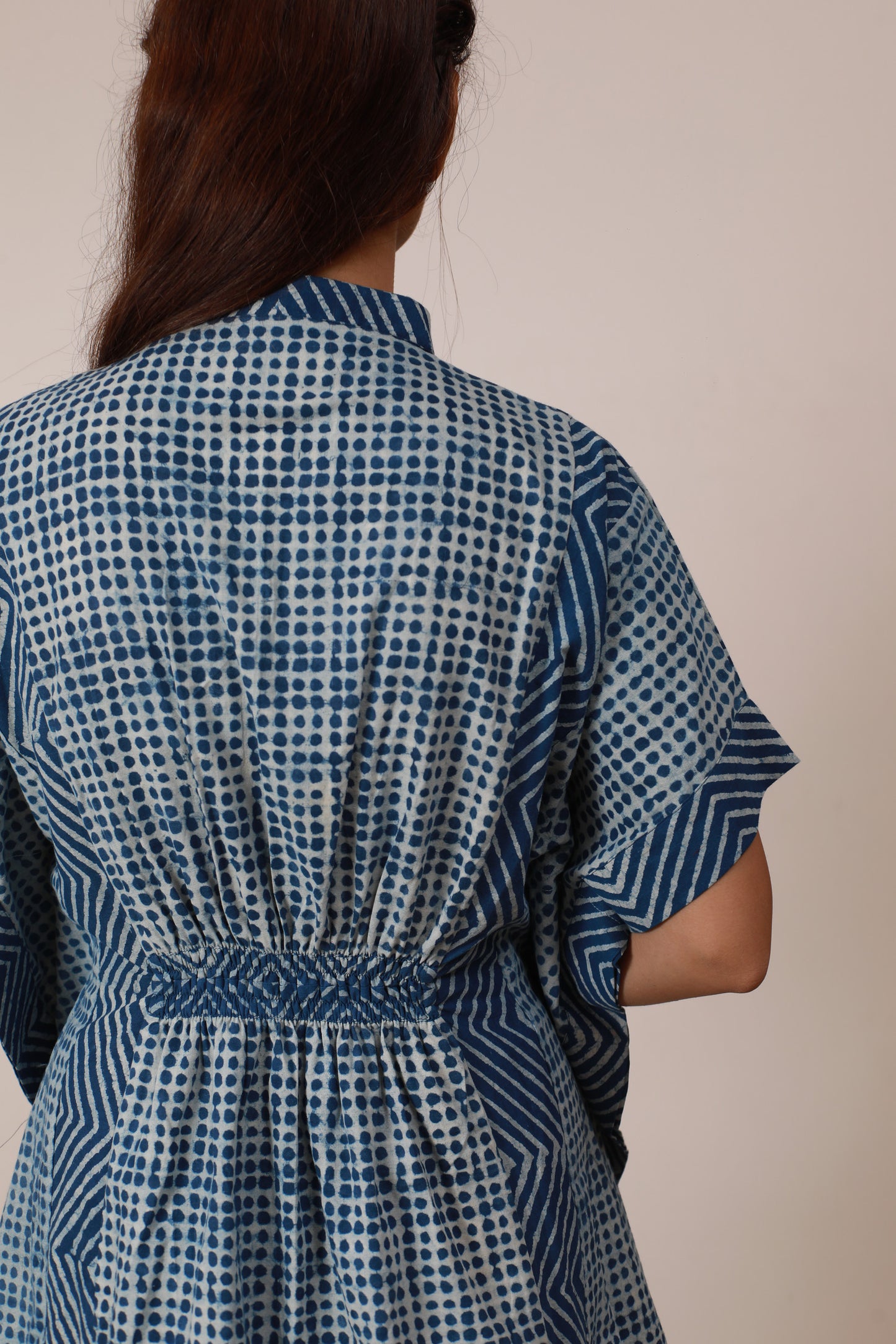 Indigo kaftan style Cordset