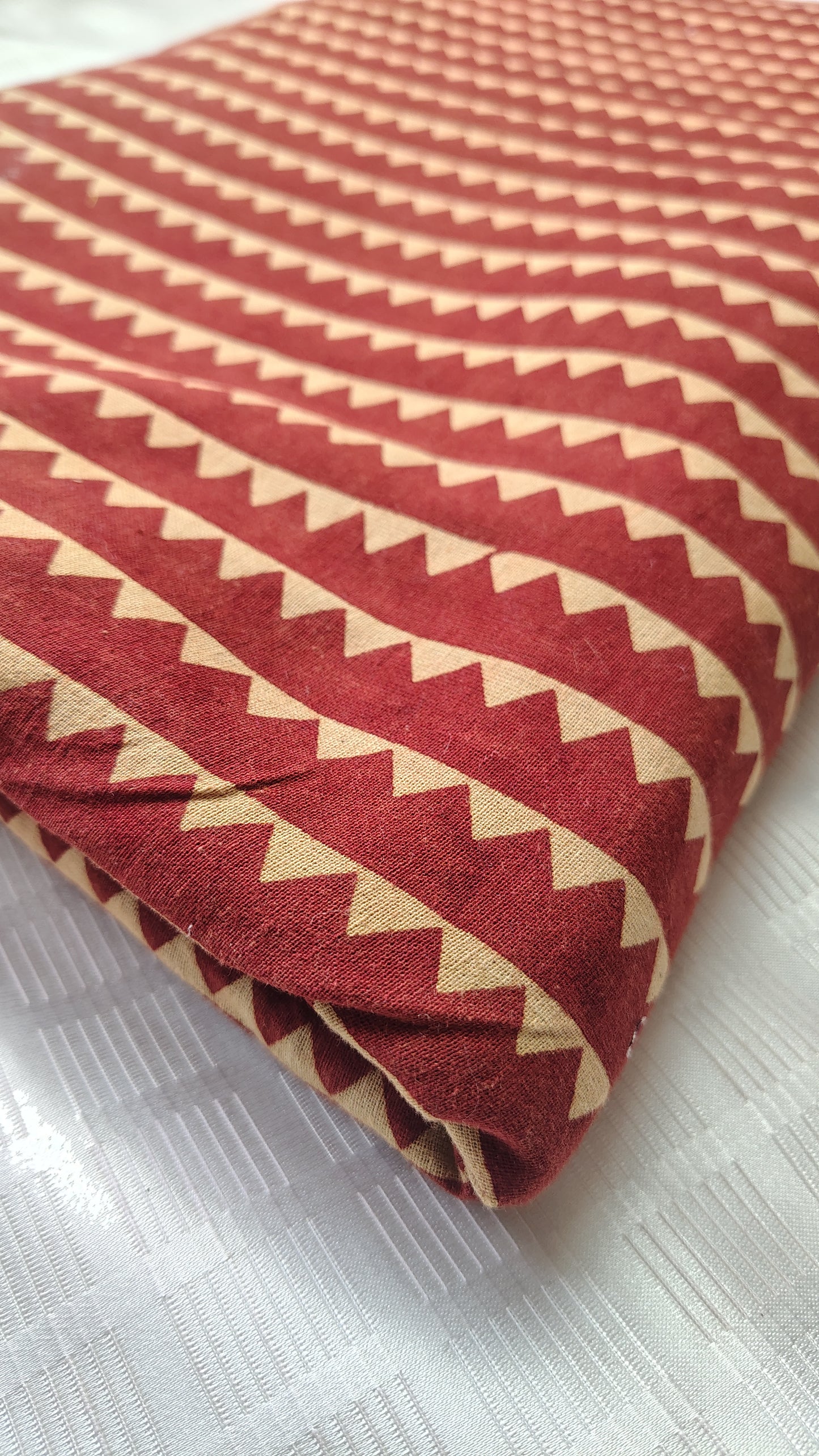 Geometric Print Vegetable Dye