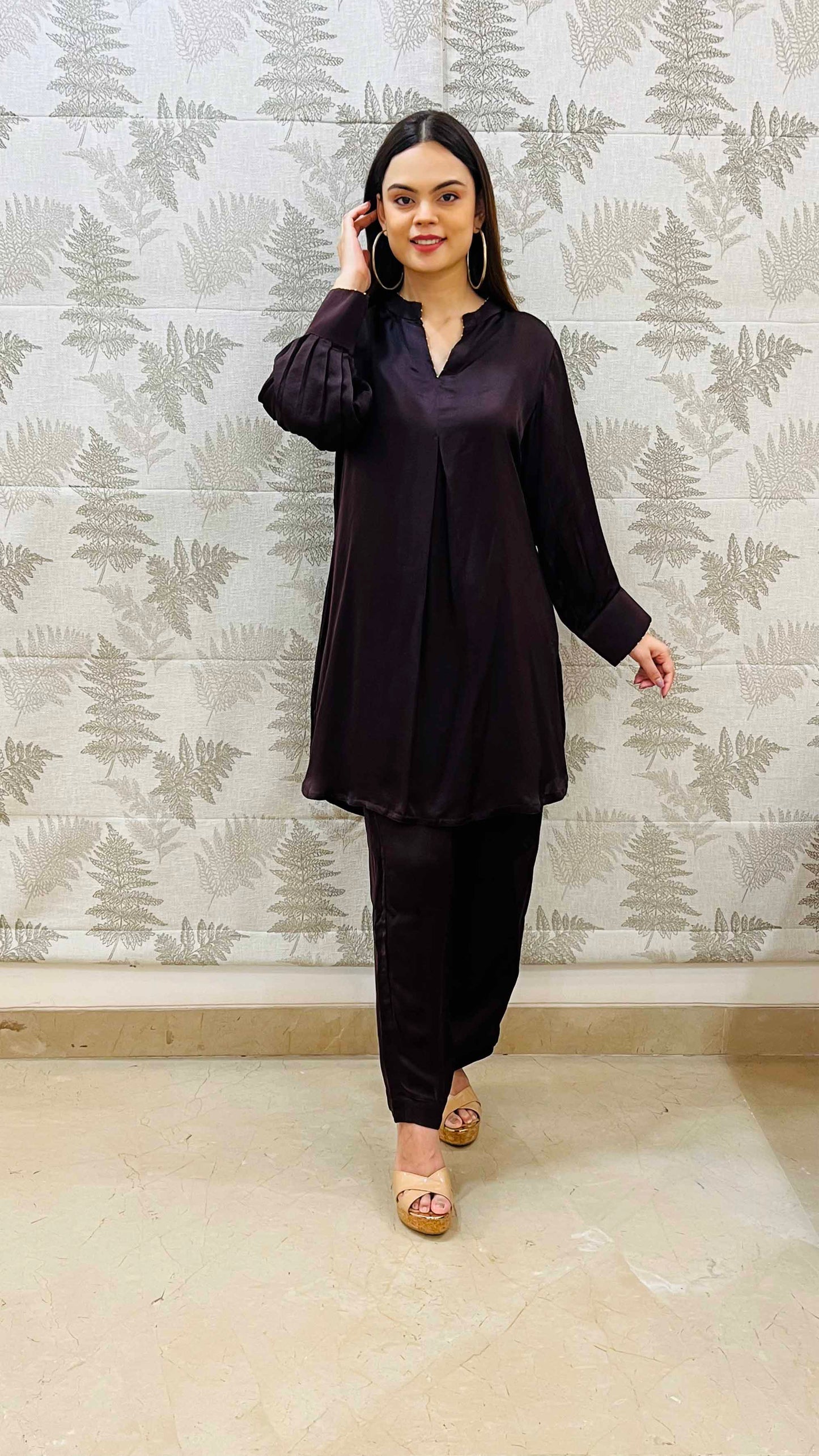 Brown Modal Co-ord Set