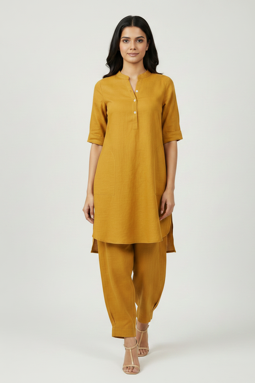 Mustard cordset