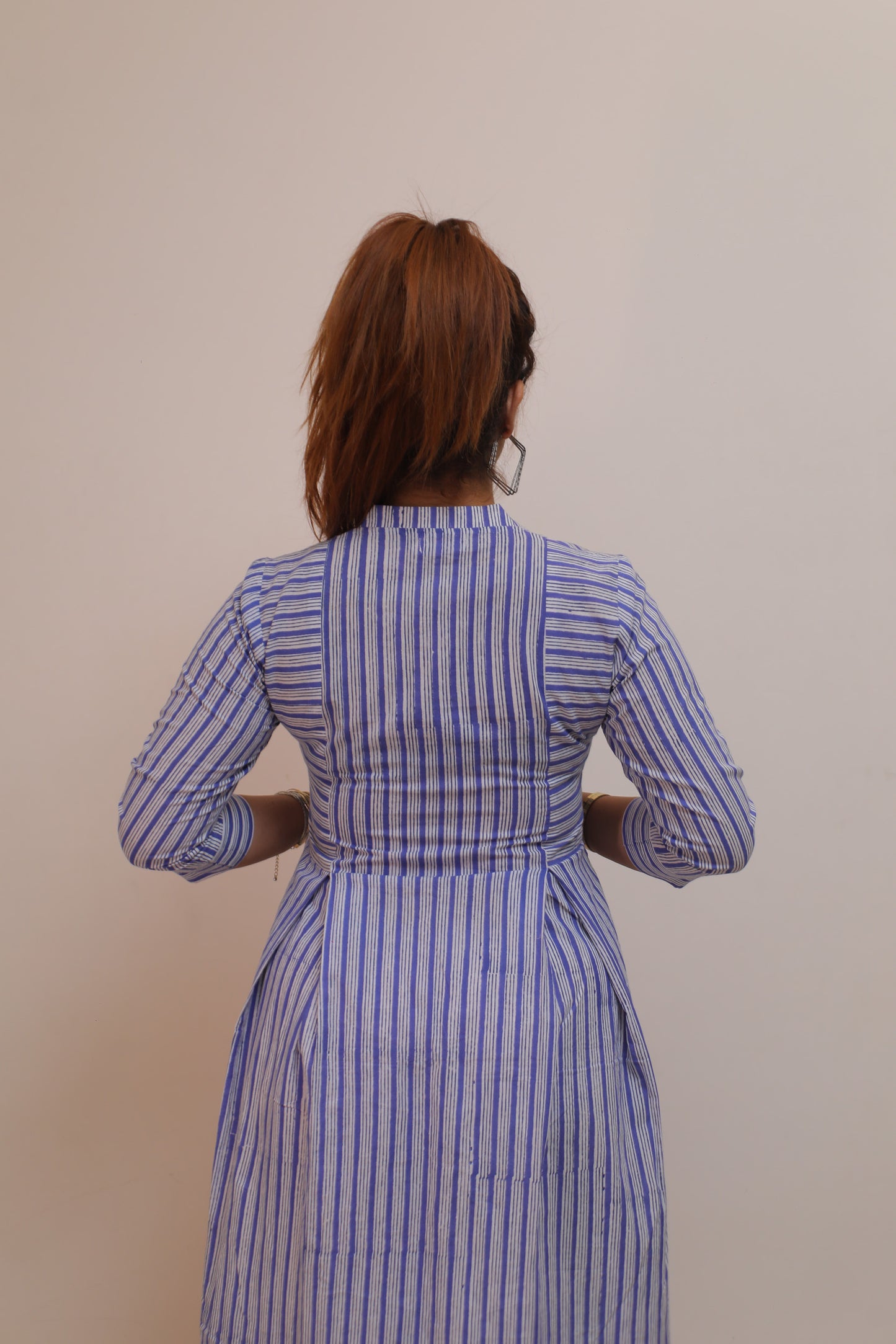 Blue stripe Dress