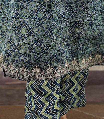 Modal Green Zari Cordset