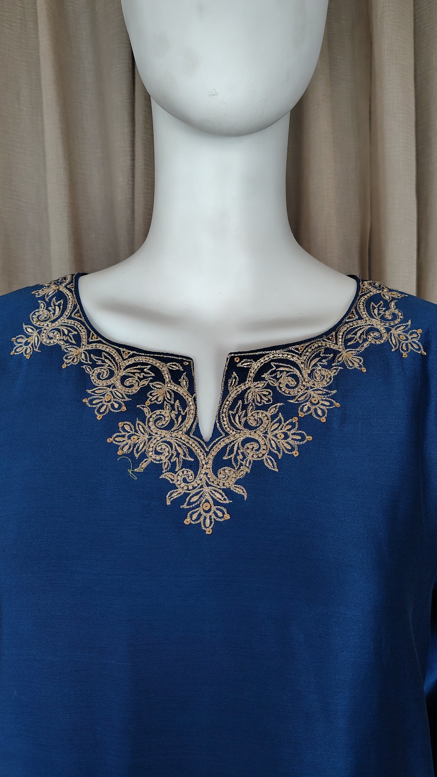 Crimpson Red Chanderi Silk Suitset