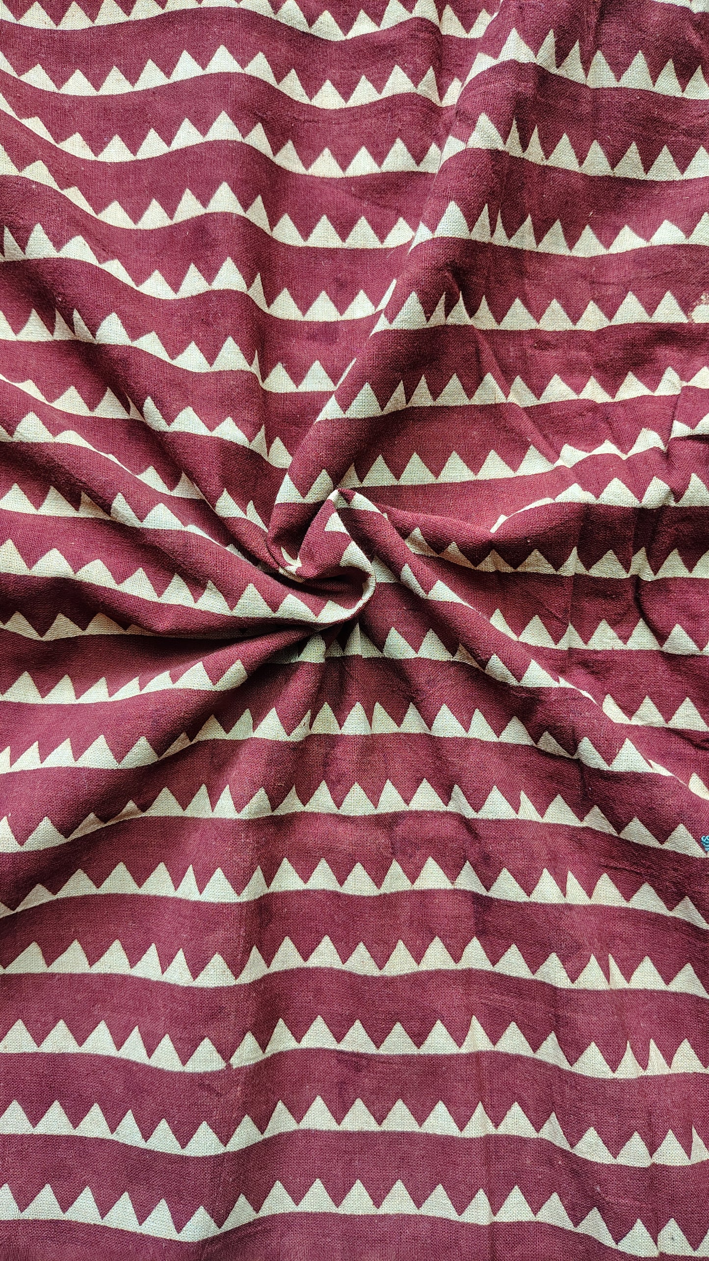 Geometric Print Vegetable Dye