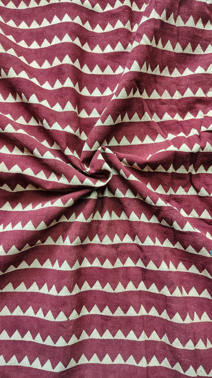 Geometric Print Vegetable Dye