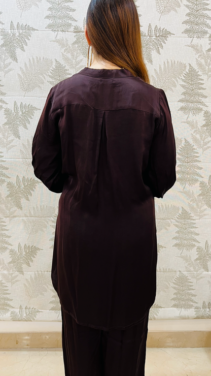Brown Modal Co-ord Set