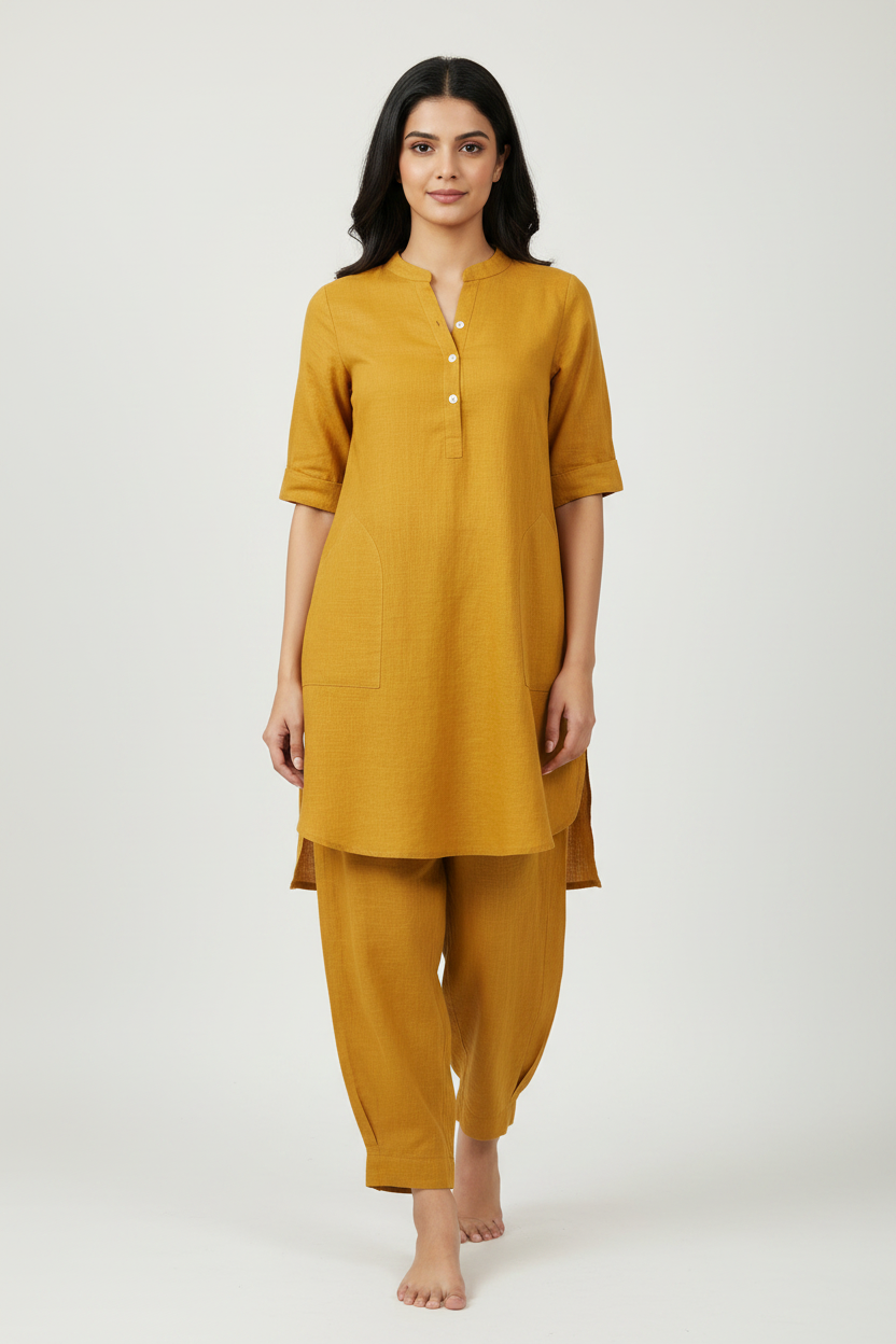 Mustard cordset