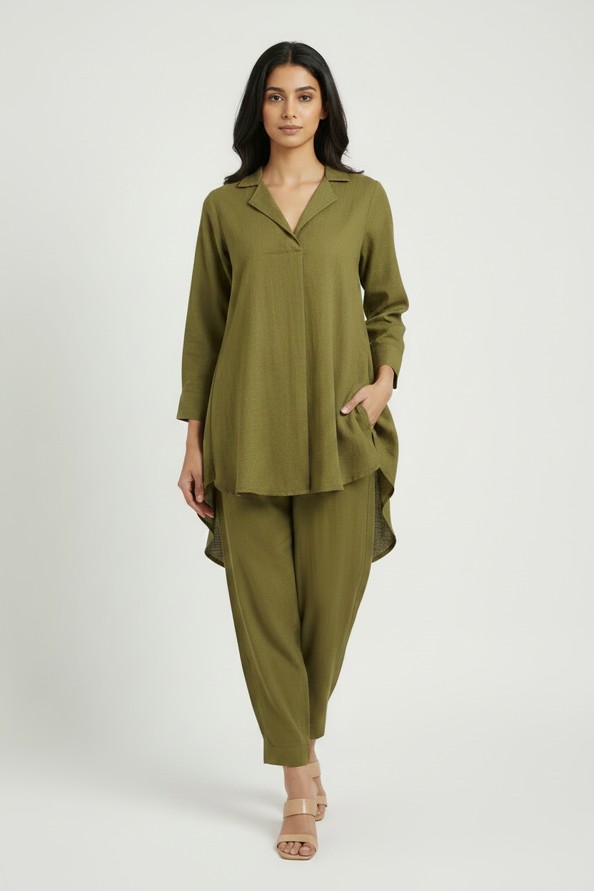 Olive Green Cordset