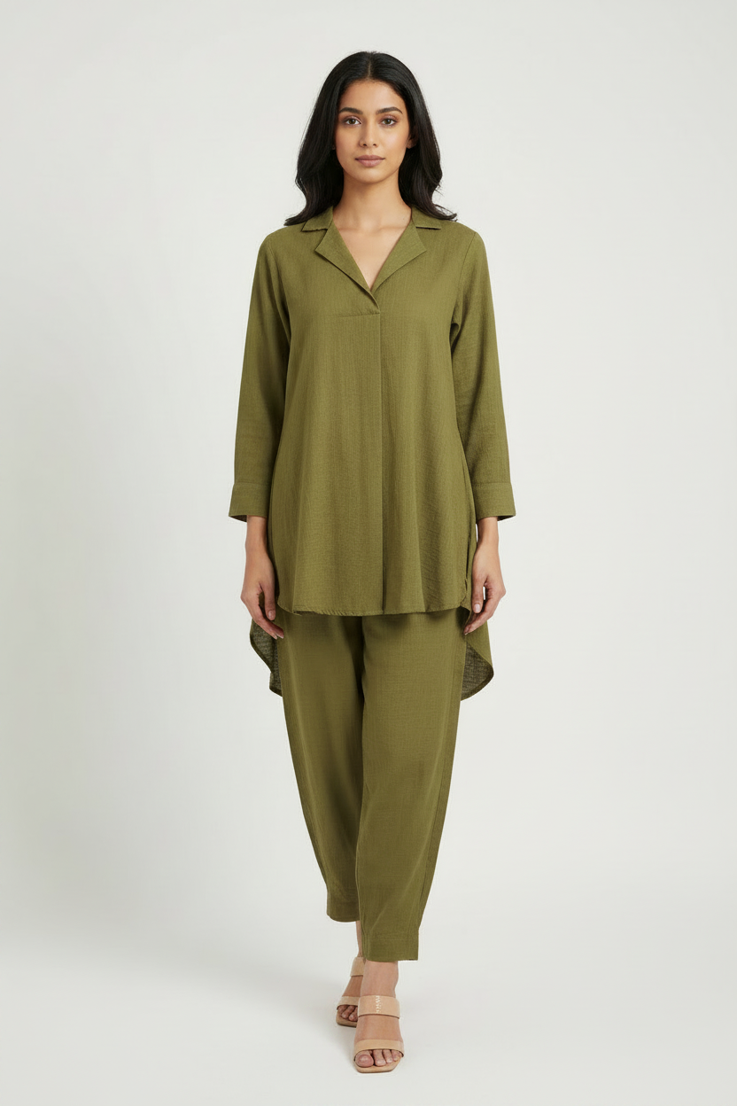 Olive Green Cordset